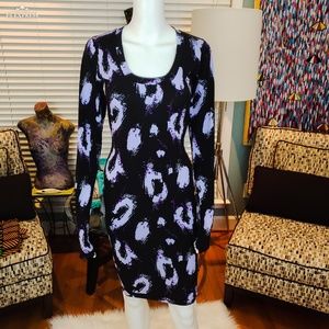 House of Chapple Galaxy Bodycon Midi Dress